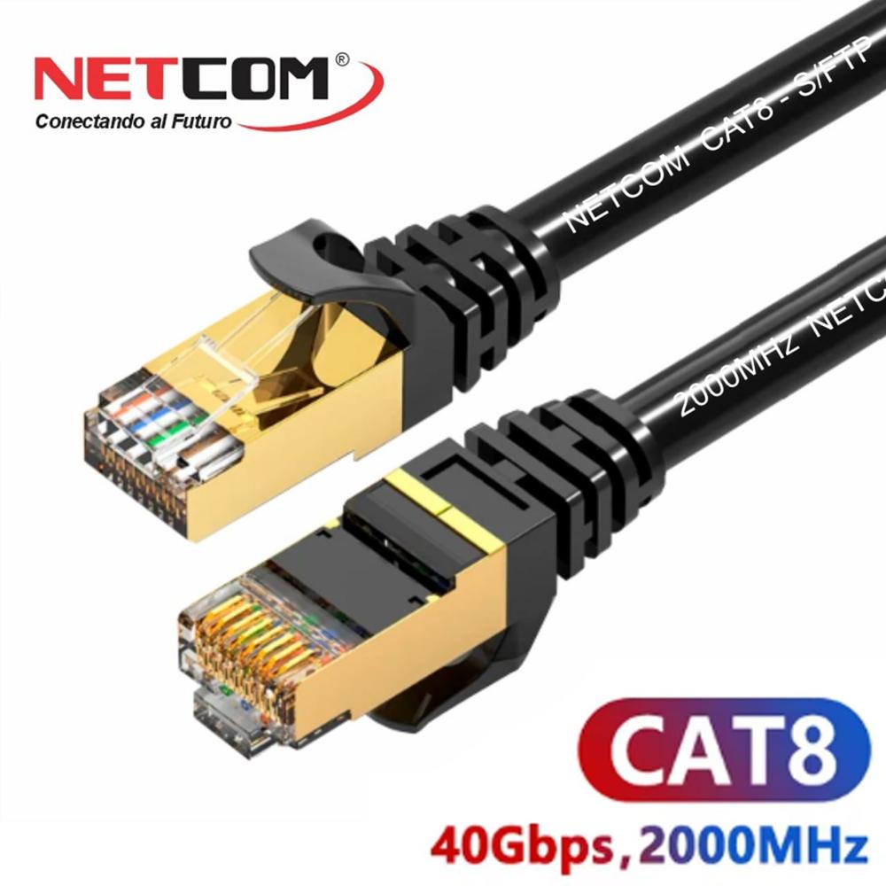 Cable de Red Cat Conector Rj45 40 Gbps Lan Ethernet Metro