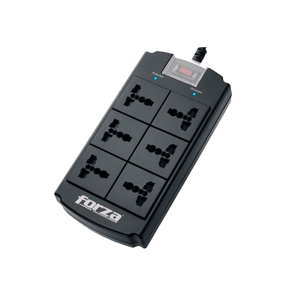 Supresor De Pico Forza Fsp-06Mn 6 Tomas 1250J 1800