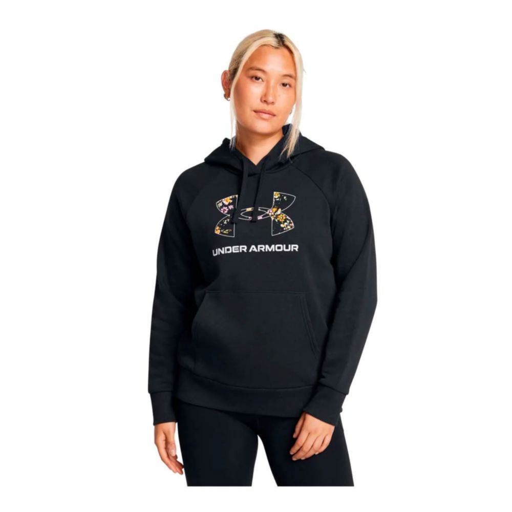 Polera Deportiva Under Armour Para Mujer Hoodie 1387029-001 Negro