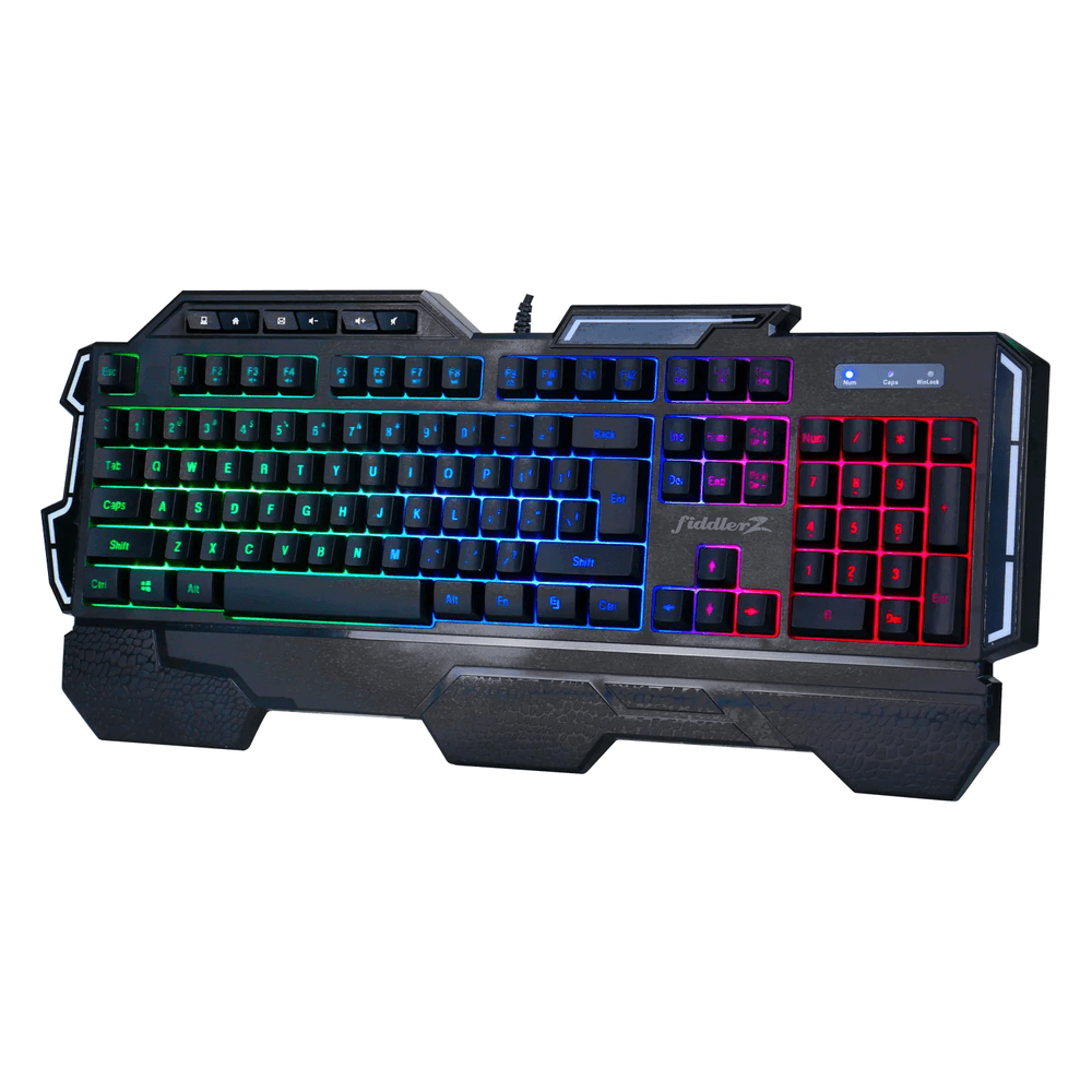 Fiddler Teclado Gamer Retroiluminado Z