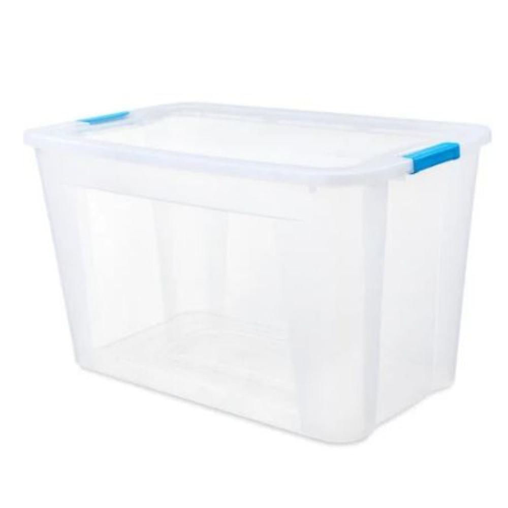 Caja de Plastico Super Fuerte Hercules Transparente