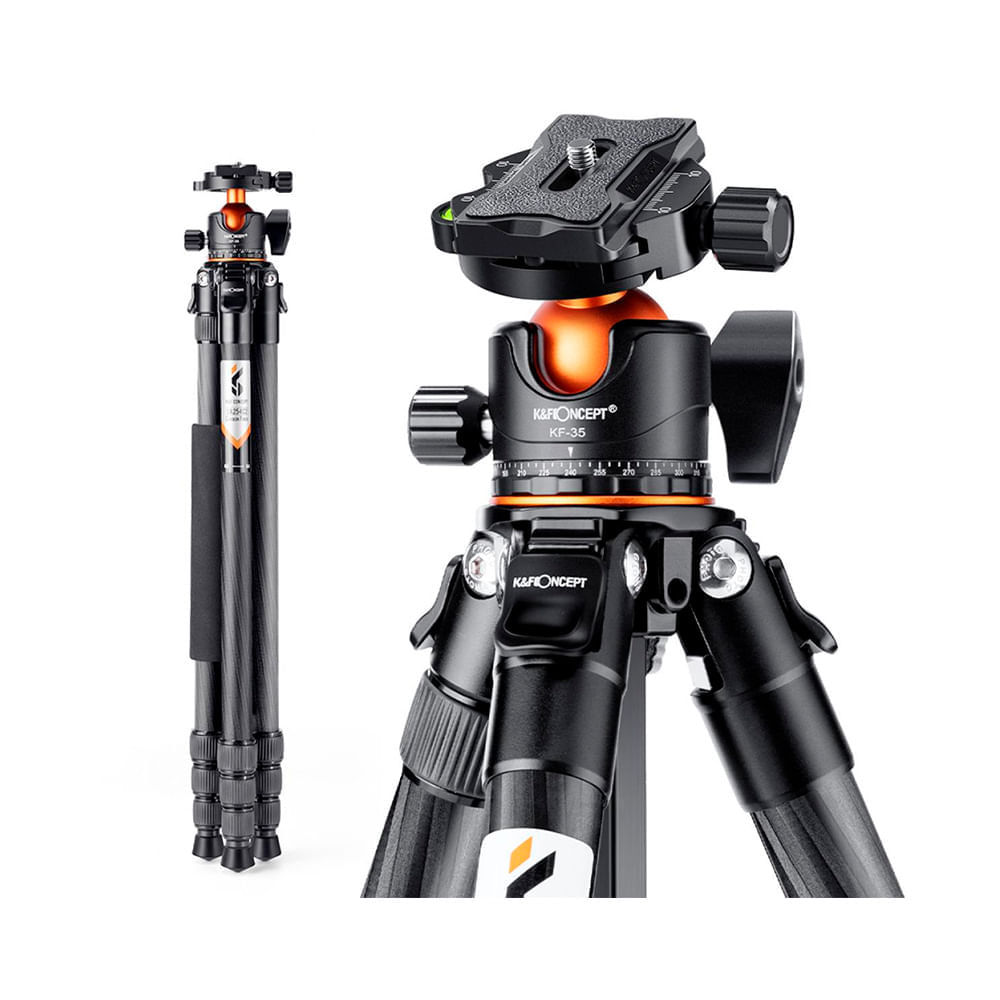 Trípode Monopie KF Concept A254C4 Fibra carbono