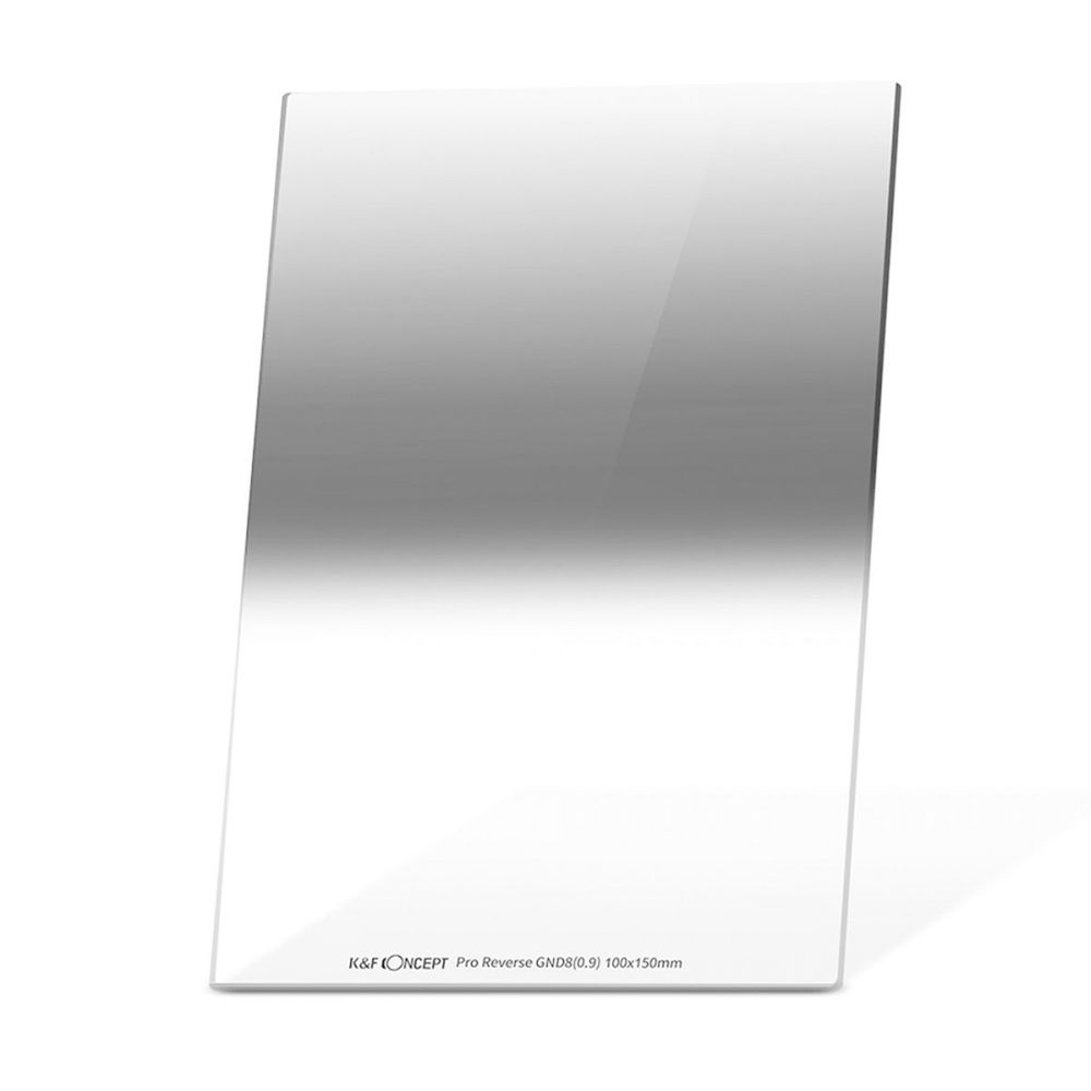 Filtro GND8 densidad neutra graduada inversa 100x150mm K&F Concept - KF01.1148
