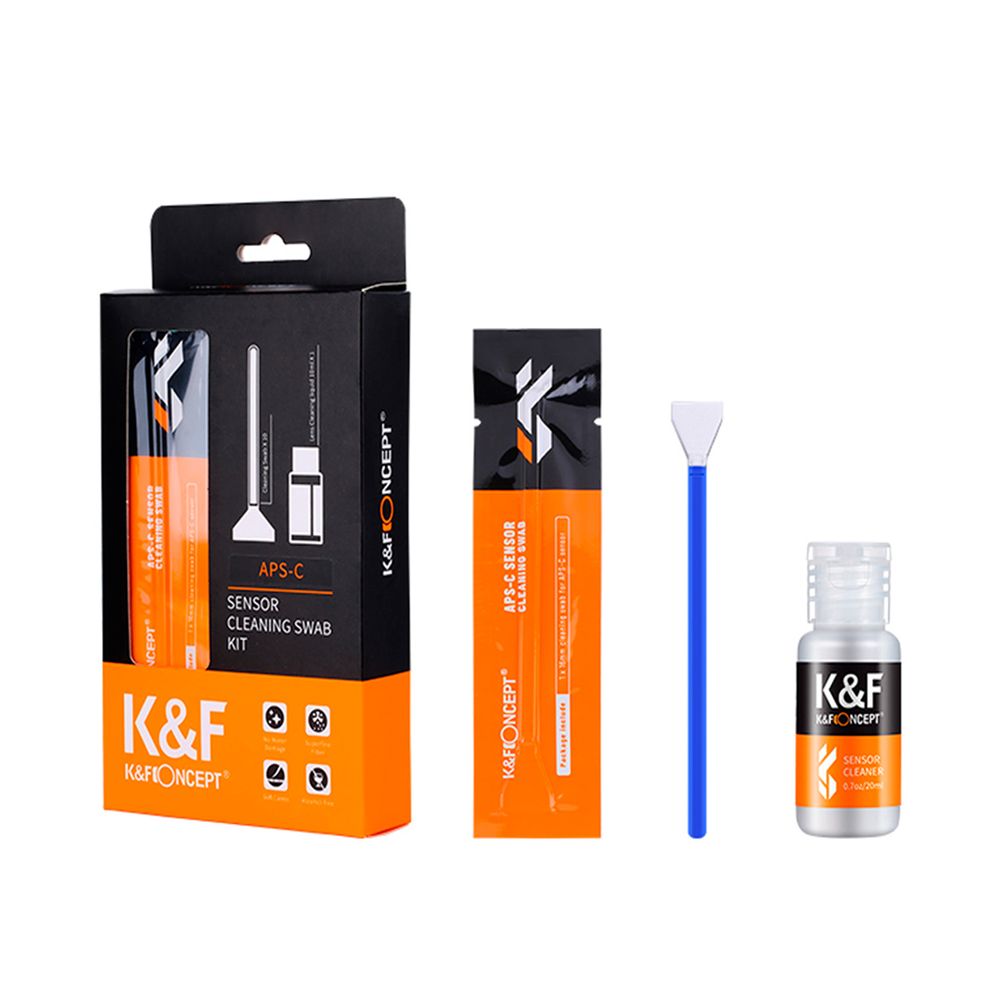 Kit de limpieza sensor APS-C - K&F Concept SKU.1616