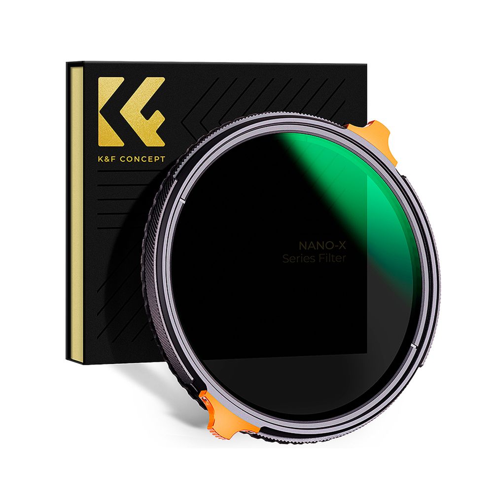 Filtro 2 en 1 – CPL Polarizado + ND4-ND64 Variable Nano X – K&F Concept - 72mm