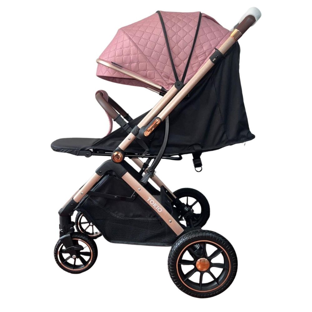 Coche Maleta Tokio Aluminio Baby Cam Rosa