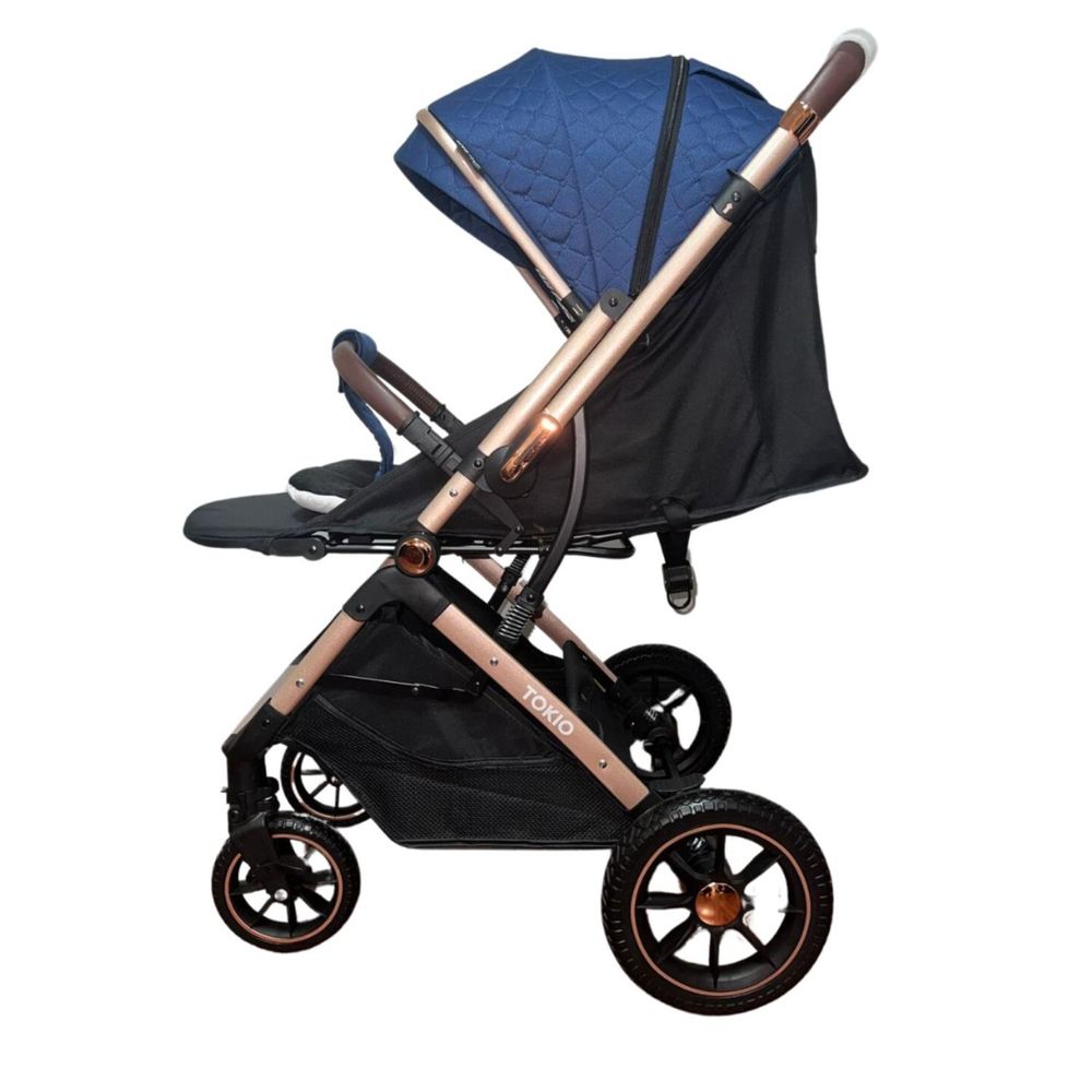 Coche Maleta Tokio Aluminio Baby Cam Azul