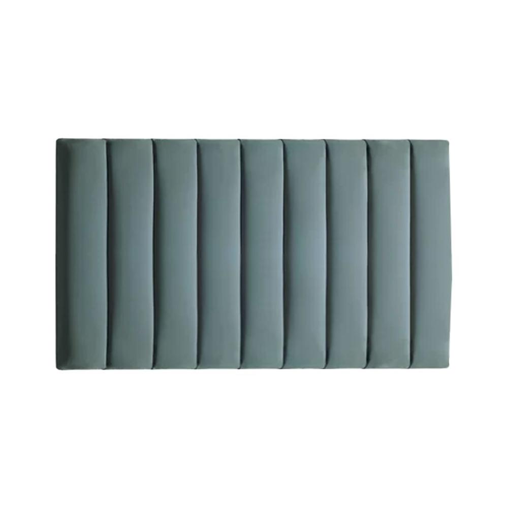 Cabecera Box Weymi 2 Plazas Panel - Verde Aqua