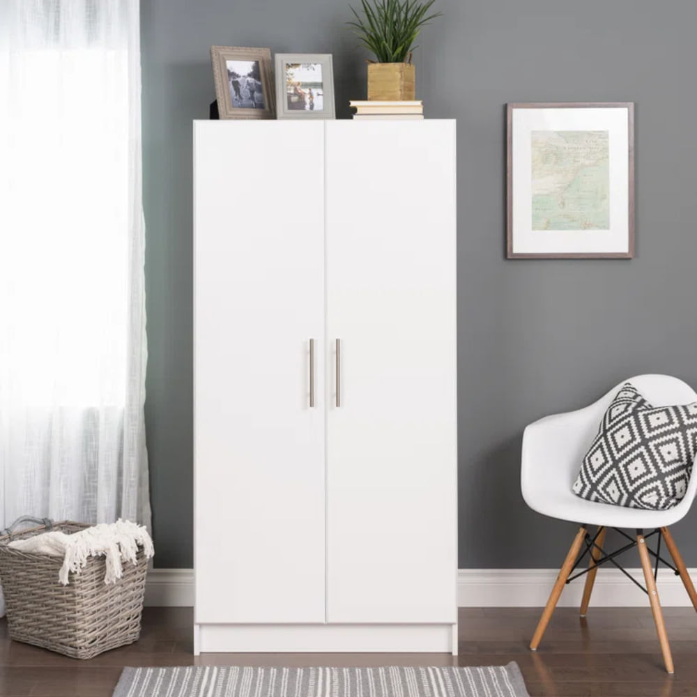 Ropero Moderno Cretia Blanco R&R MUEBLES