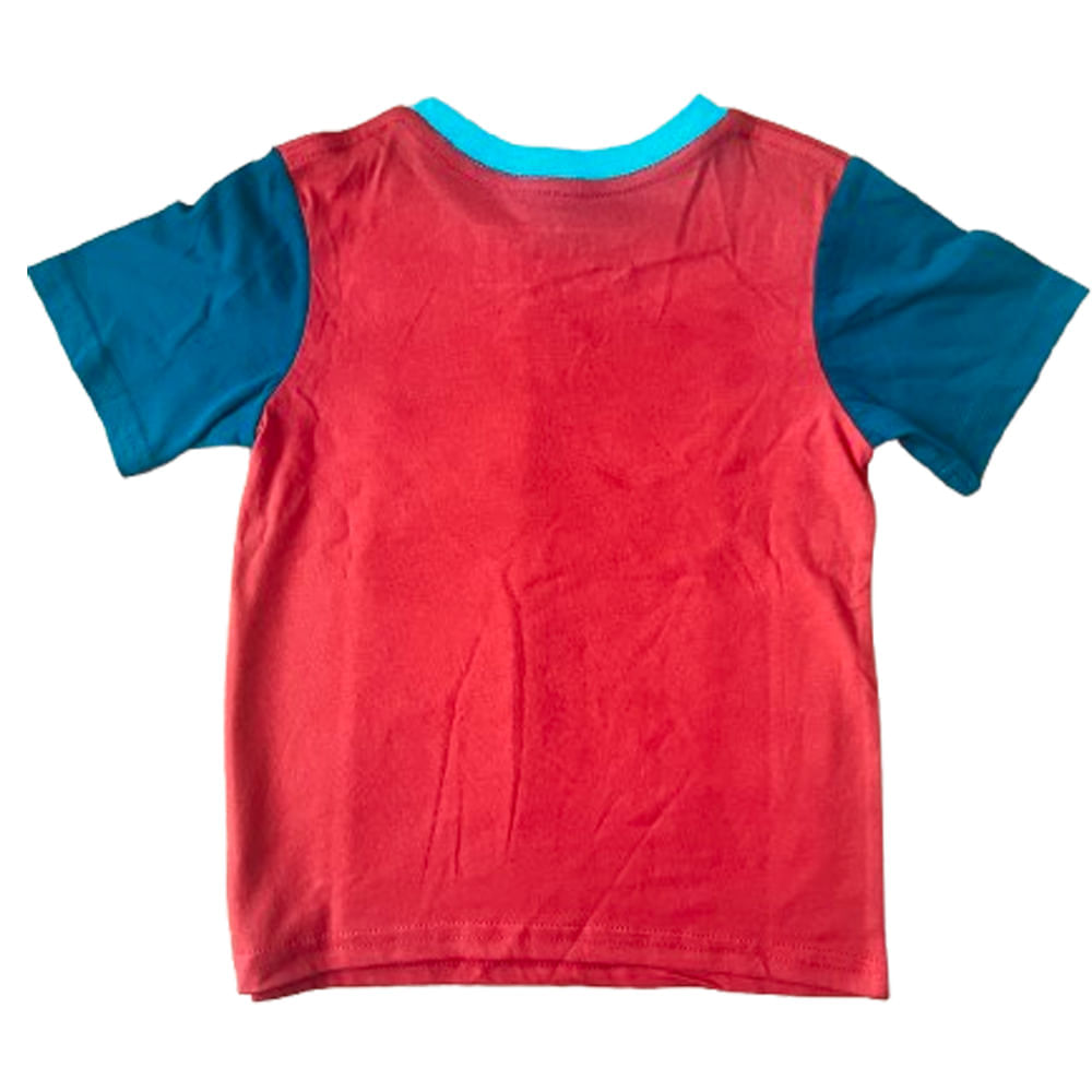 Polo SpiderMan Niños Color Rojo Talla 4 LINAKUN-000024