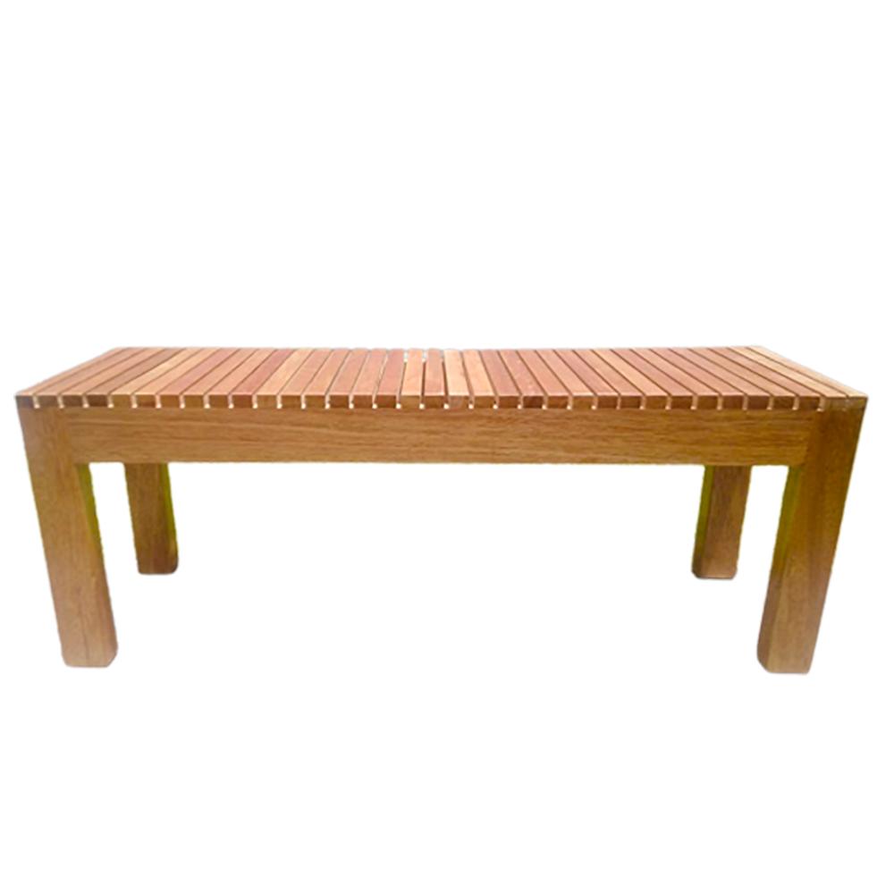 Banca Silla Terraza Terracota Banqueta Banco en Madera Natural Largo 100cm Banca Silla Terraza Terracota Banqueta Banco en Madera Natural Largo 100cm