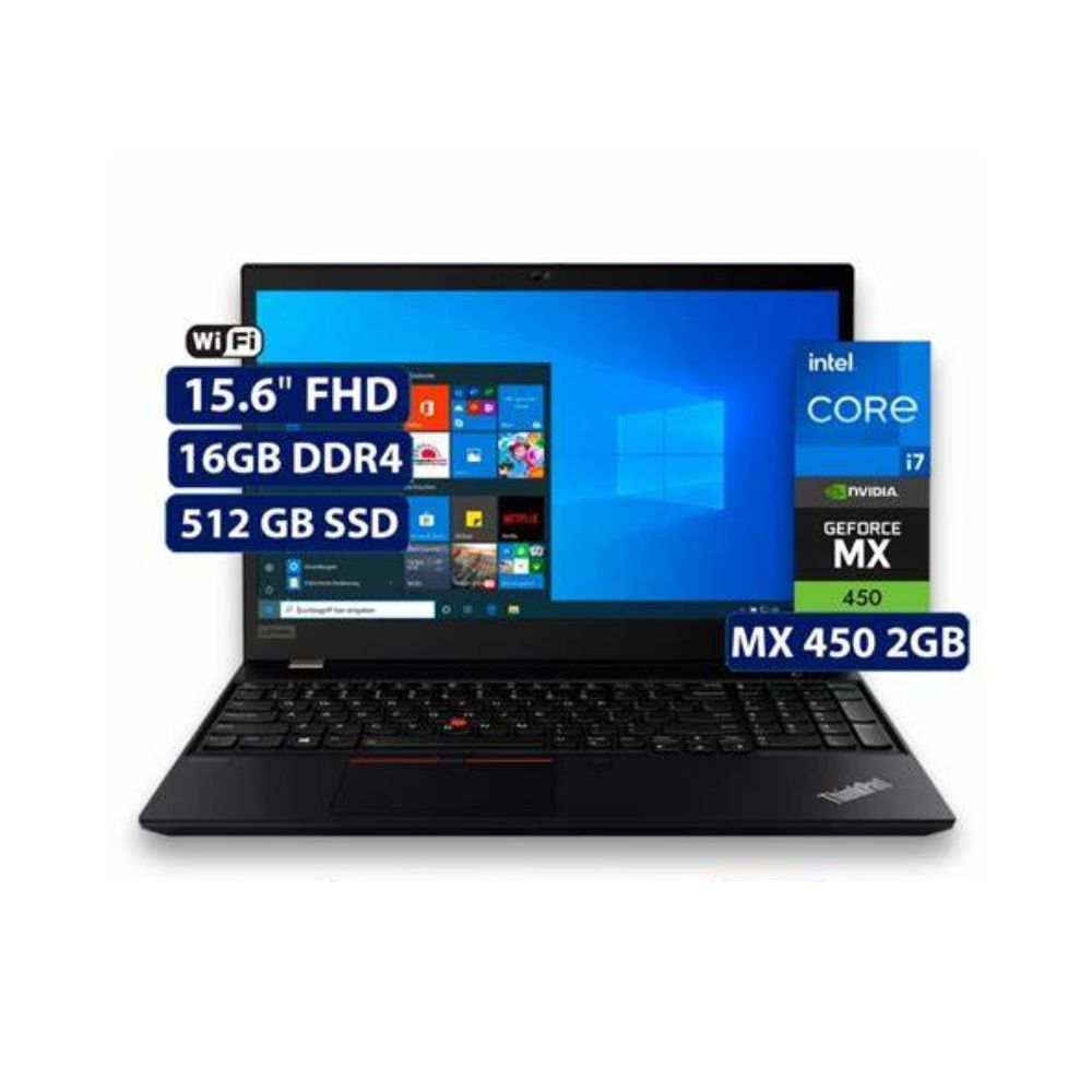 Laptop Lenovo Thinkpad T15 Gen 2 Intel Core I7-1165G7 16GB Ram 512GB SSD 15.6” FHD