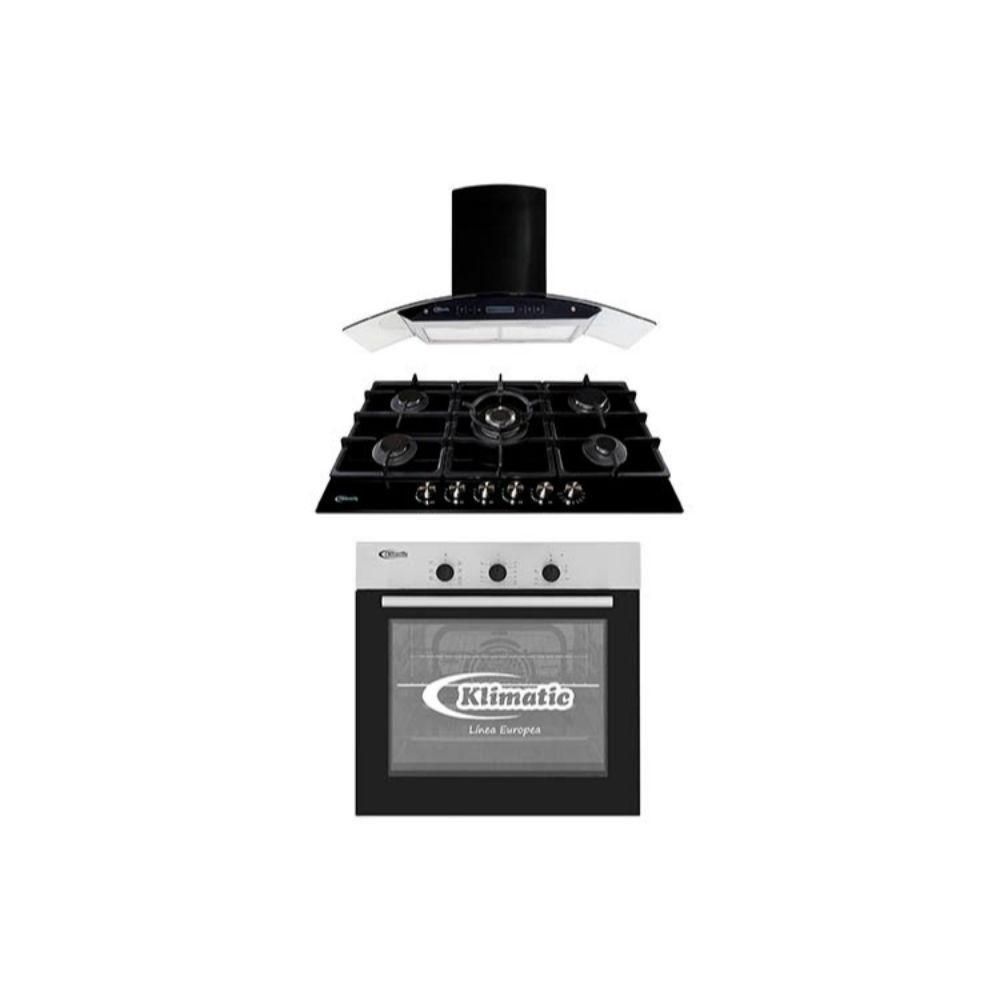Cocina de Pie a Gas + Campana Extractora Klimatic.com.pe
