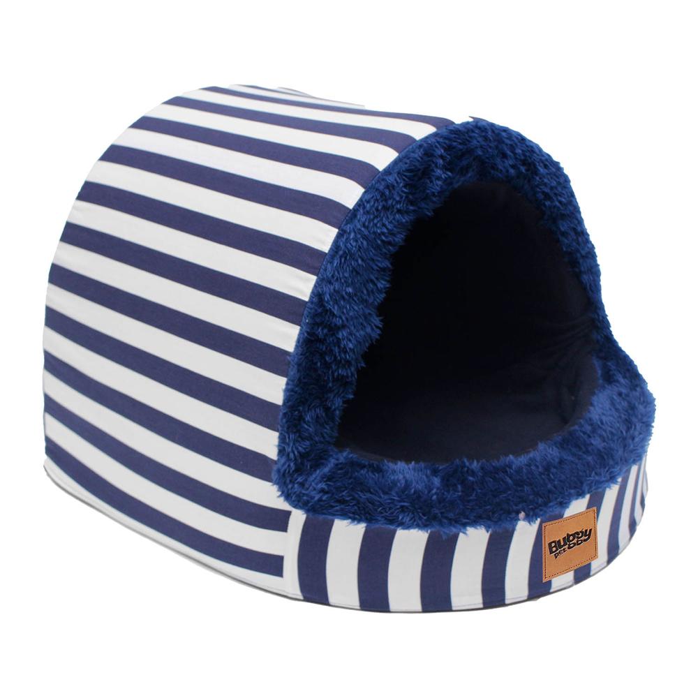 Cama Iglú Mascotas Buggy Azul M