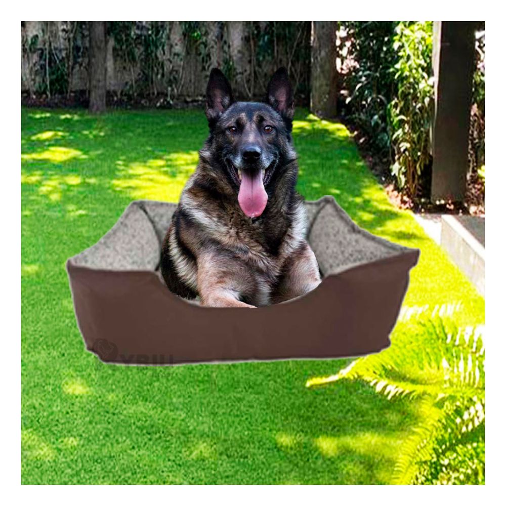Cama Talla XL para Perros de Color Marron Y+Regalo Agendita Oechsle