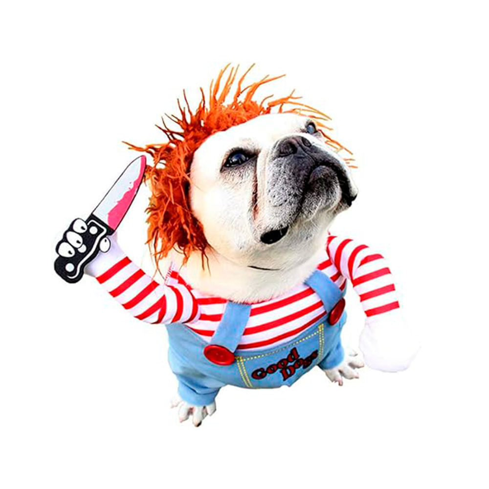 Disfraz para Mascota Perro Chucky Talla M