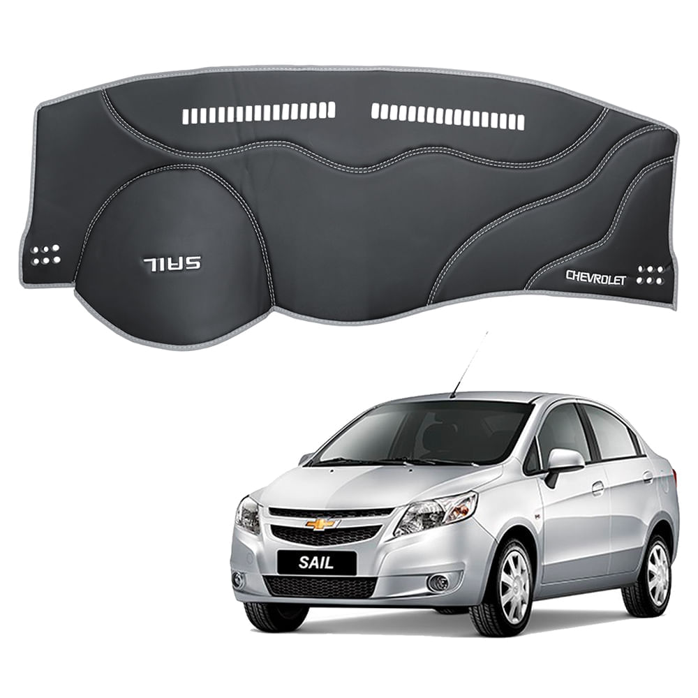 Protector de Tablero Para  CHEVROLET SAIL 2017-2021 en Tacto Cuero - Protección y Estilo Superior