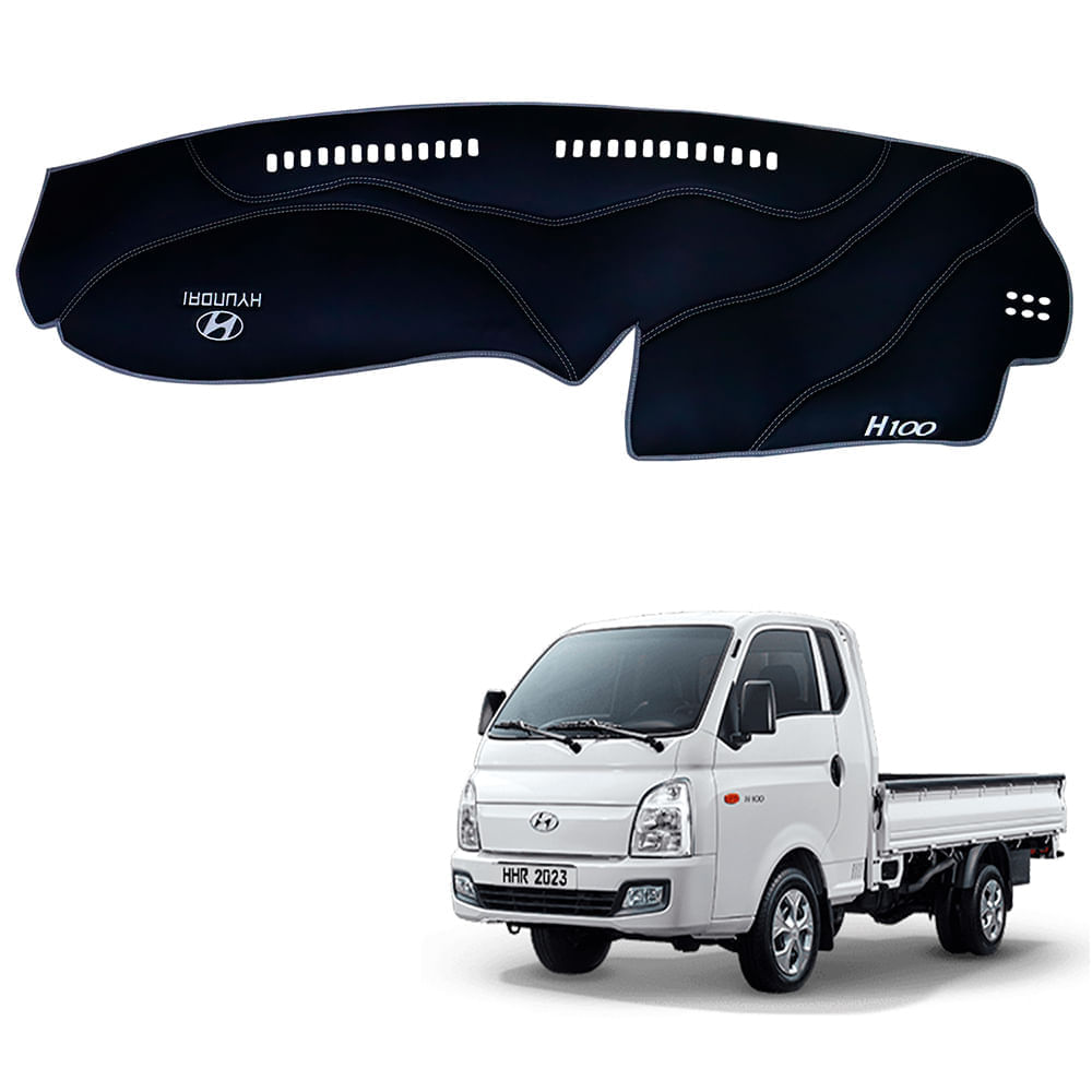 Protector de Tablero Para  HYUNDAI H100 2022-2023 en Tacto Cuero - Protección y Estilo Superior