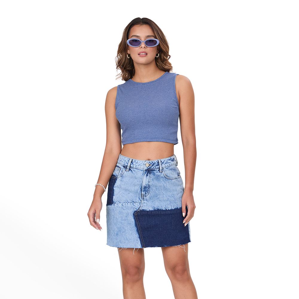 Falda Mujer Vania Cottons Jeans Oechsle