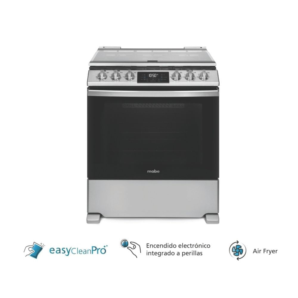 Cocina a gas 76cm Mabe Acero Inoxidable EMH7614DATMSS0