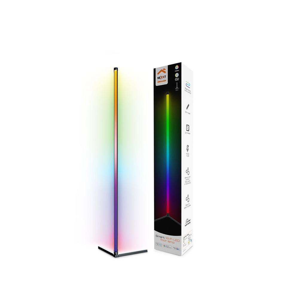 Lámpara de piso LED Smart WiFi Nexxt NHB-S710 1,5M Sincronización Música RGBIC