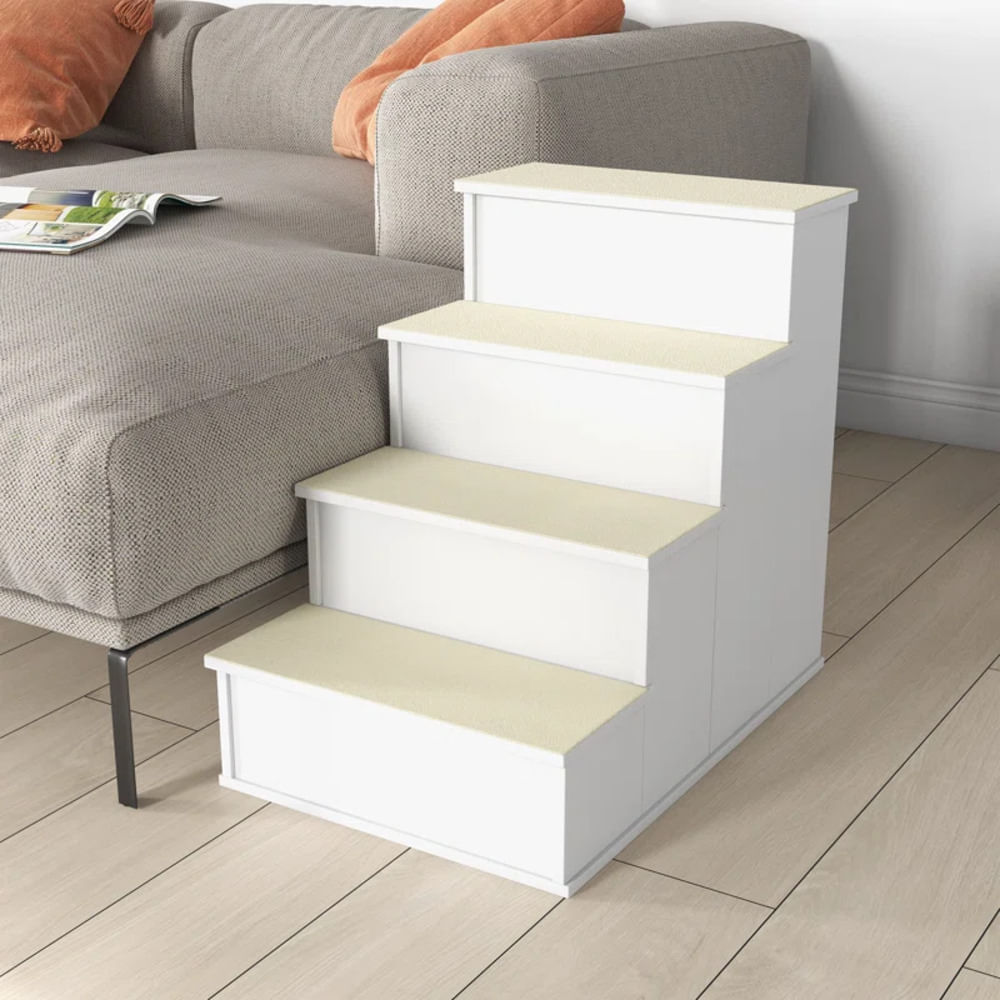 Escalera para Mascotas Isami Blanco R&R MUEBLES