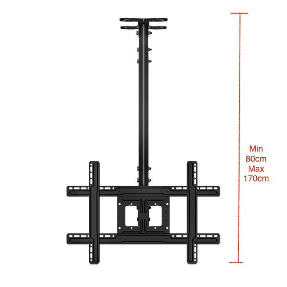 Rack Tv Krearack T560 Para Techo Alto De 32 A 75"" Negro