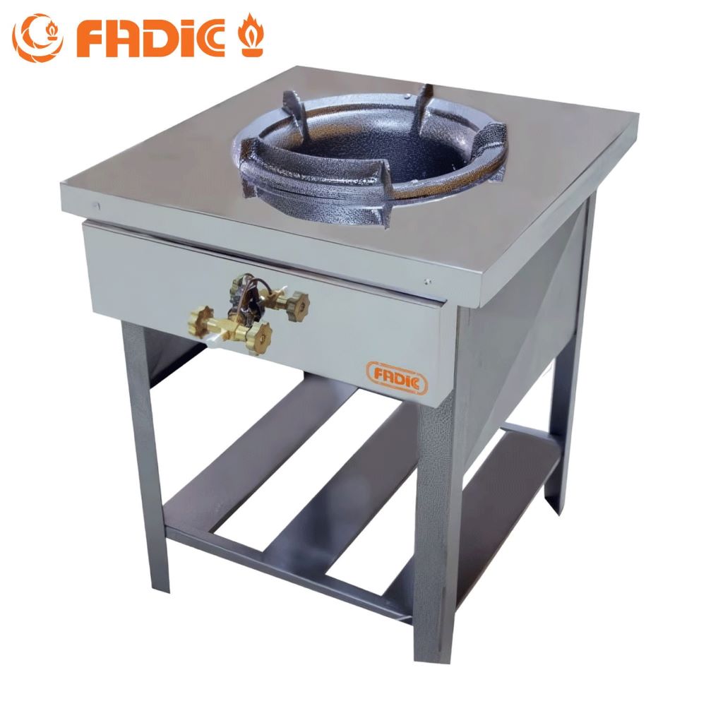 Cocina Semi Industrial Fadic 1 Hornilla Fogón con Regulador