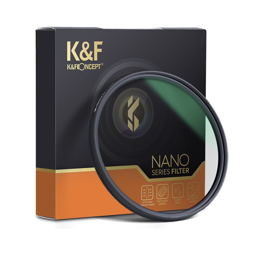 Filtro polarizado Nano X CPL – K&F Concept - 77mm