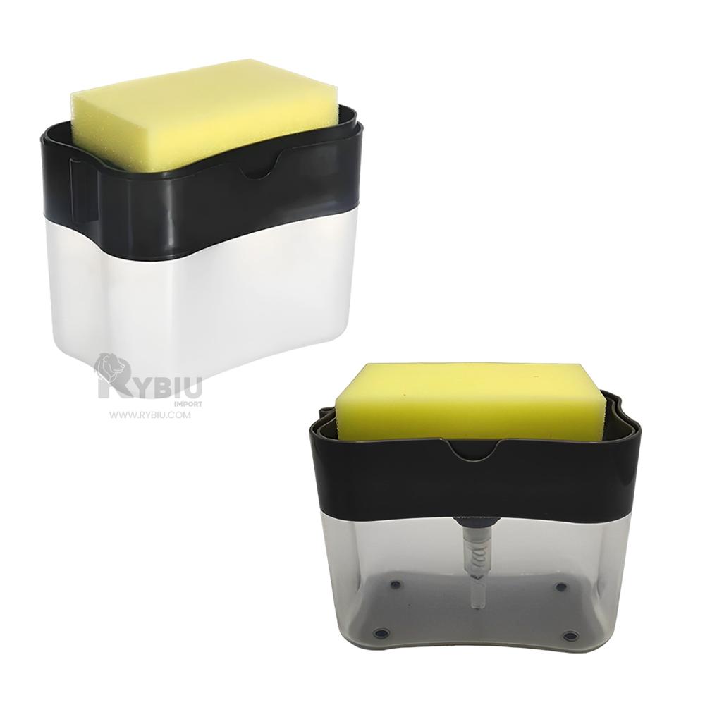 Dosificador Versatil de Jabon Color Negro Y+Regalo Agendita