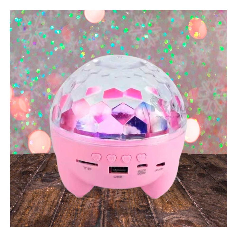 Proyector Moderno y Estetico Rosado Y+Papel de Regalo