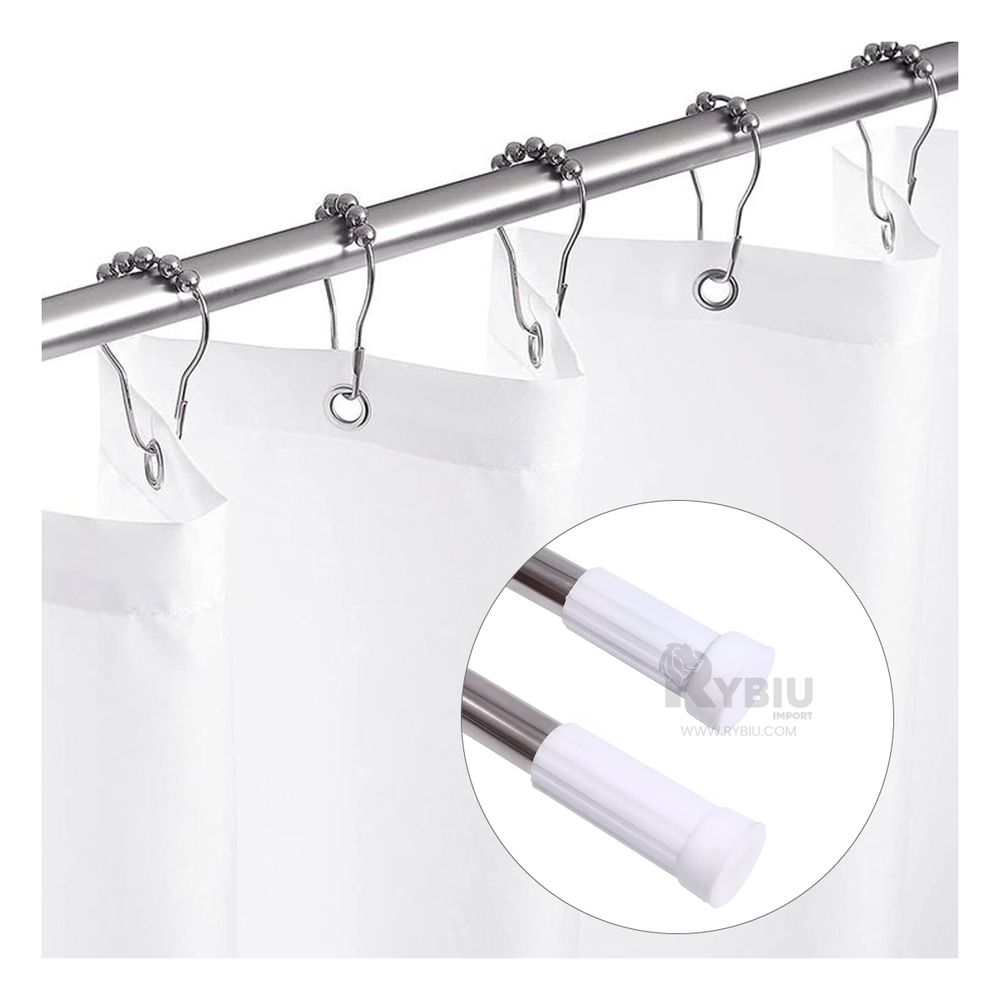 Tubo para Ducha Ajustable en Color Plomo Y+Papel de Regalo