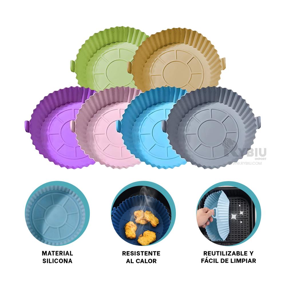 Bandeja Moderna para Freidora Multicolor Y+Regalo Stickers