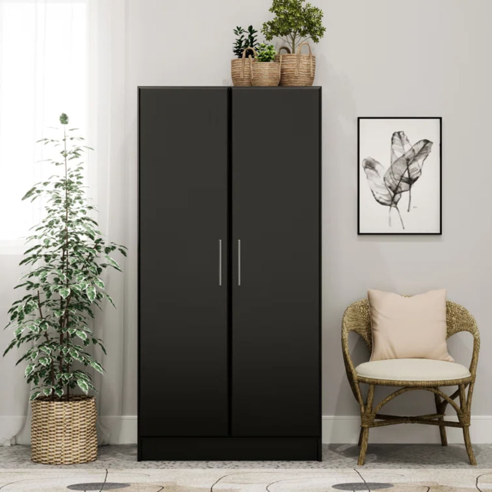 Ropero Moderno Cretia Negro R&R MUEBLES