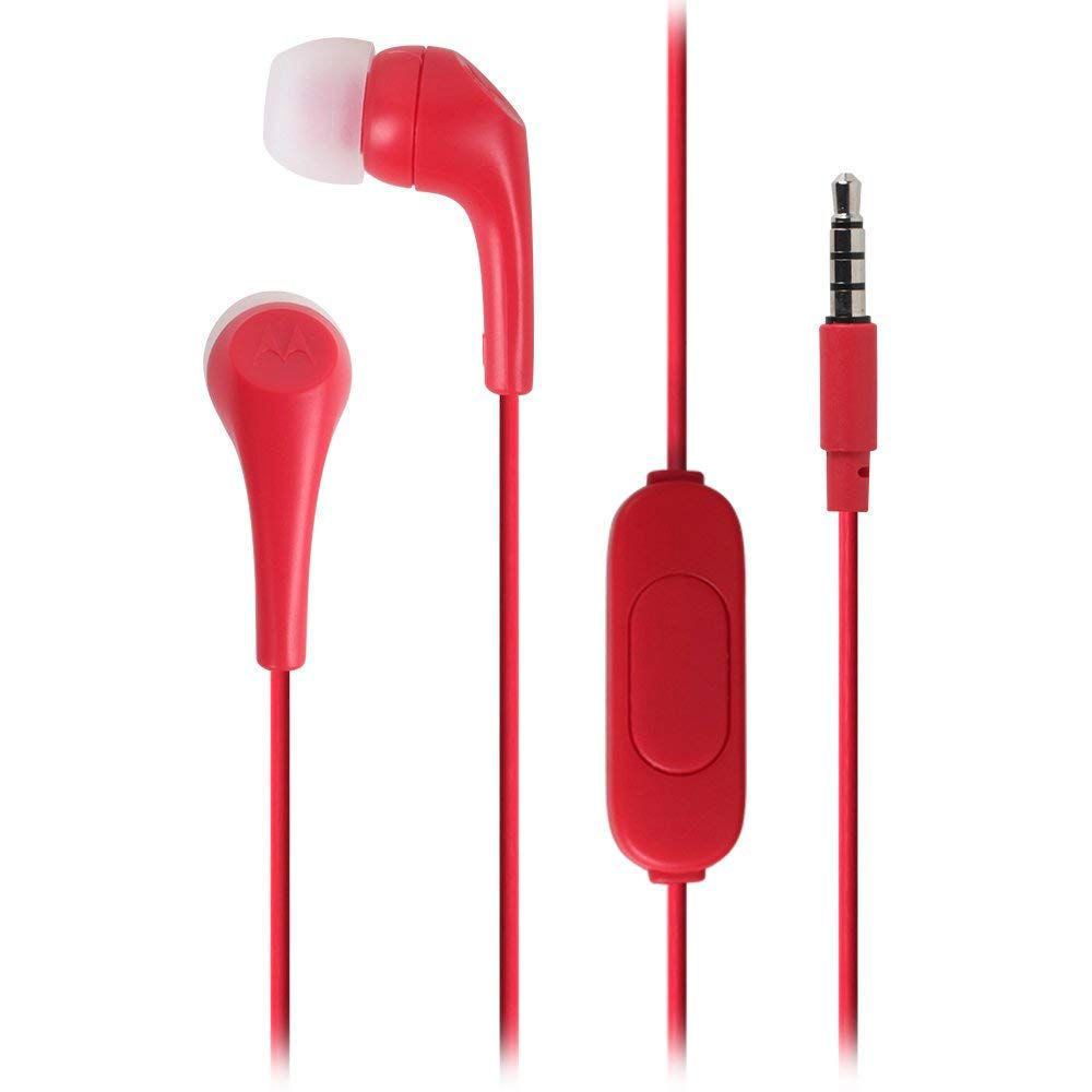 Audifonos In-ear Earbuds 2 3.5mm C/Mic Rojo