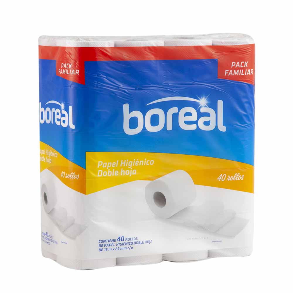 Papel Higiénico BALANZÉ BÁSICOS Doble Hoja Paquete 40un