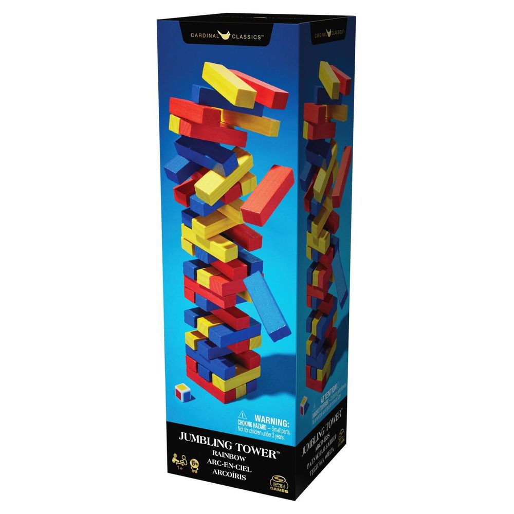Juego Torre Spin Master Games Bloque Arcoiris