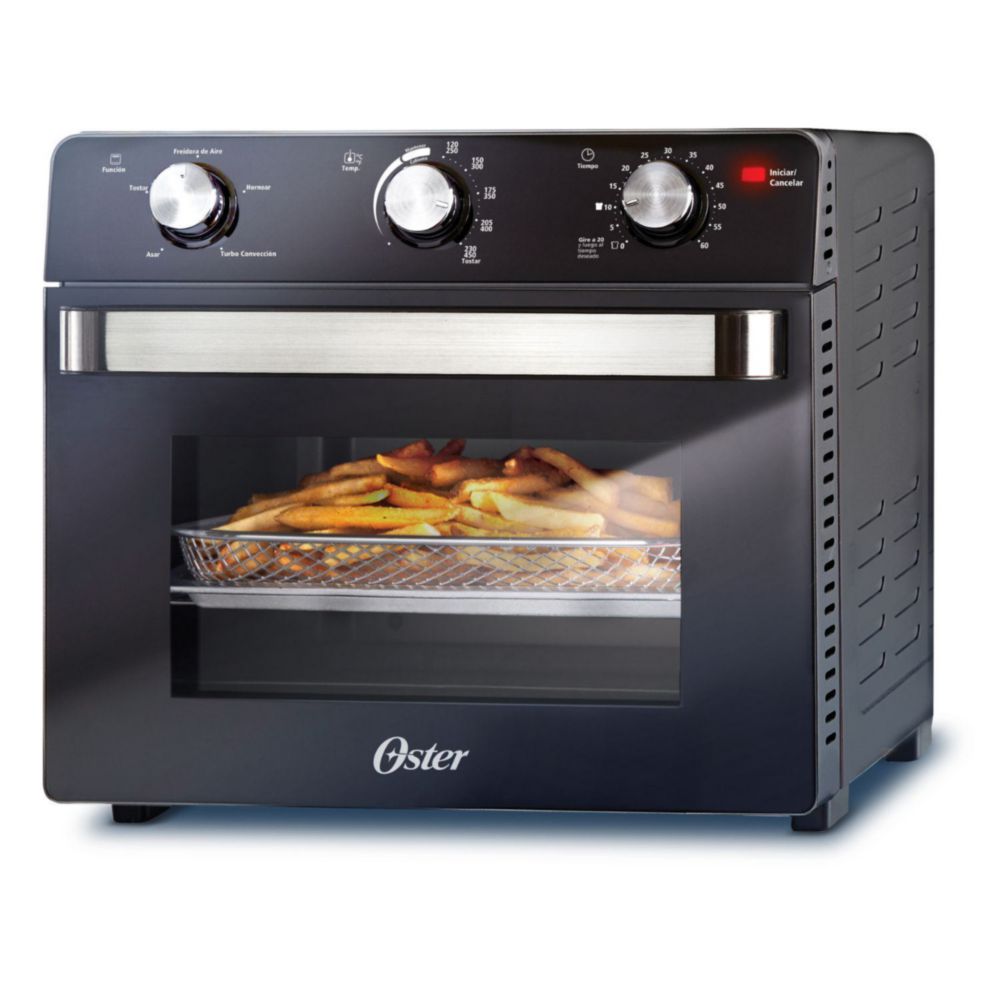 Horno con Freidora de Aire Oster® de 22L TSSTTVMAF1NS Negro