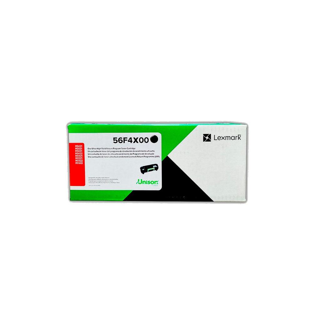 Toner Lexmark 56F4X00 Negro Original MS321, MS421, MS521, MS621, MS622