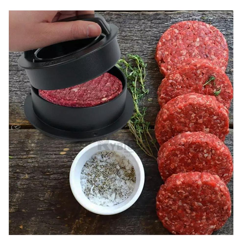 Molde Realizar Hamburguesa en Color Negro