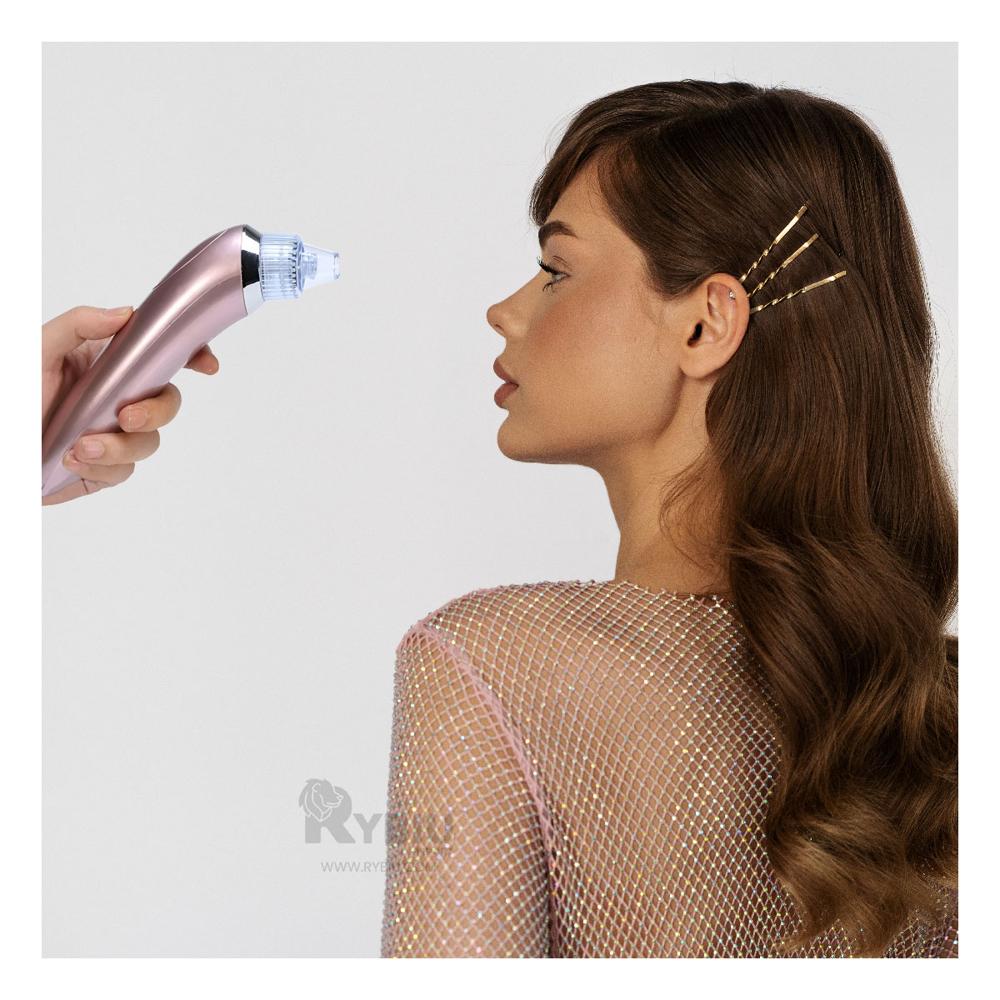 Succionador de Granos Facial Color Rosado Y+Regalo Stickers