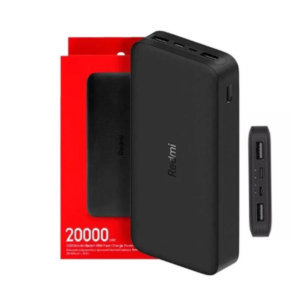 Cargador Power Bank Xiaomi 20000 Mah 18 W Carga Rapida