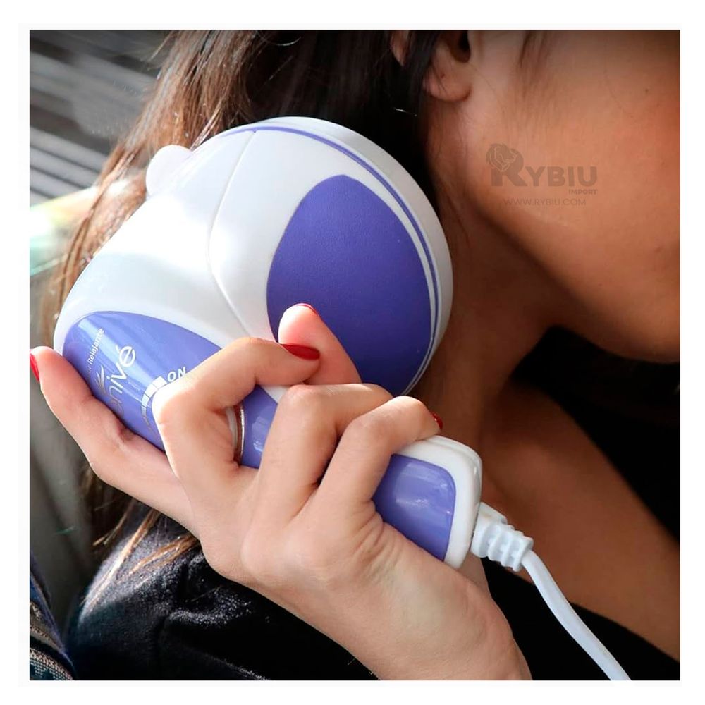 Masajeador de Cuerpo Electrico en Color Blanco Y+Agendita