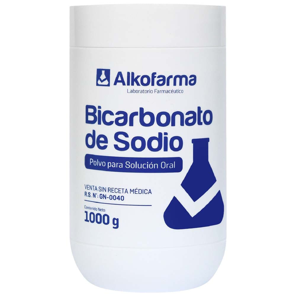 Bicarbonato de Sodio ALKOFARMA Pote 1kg