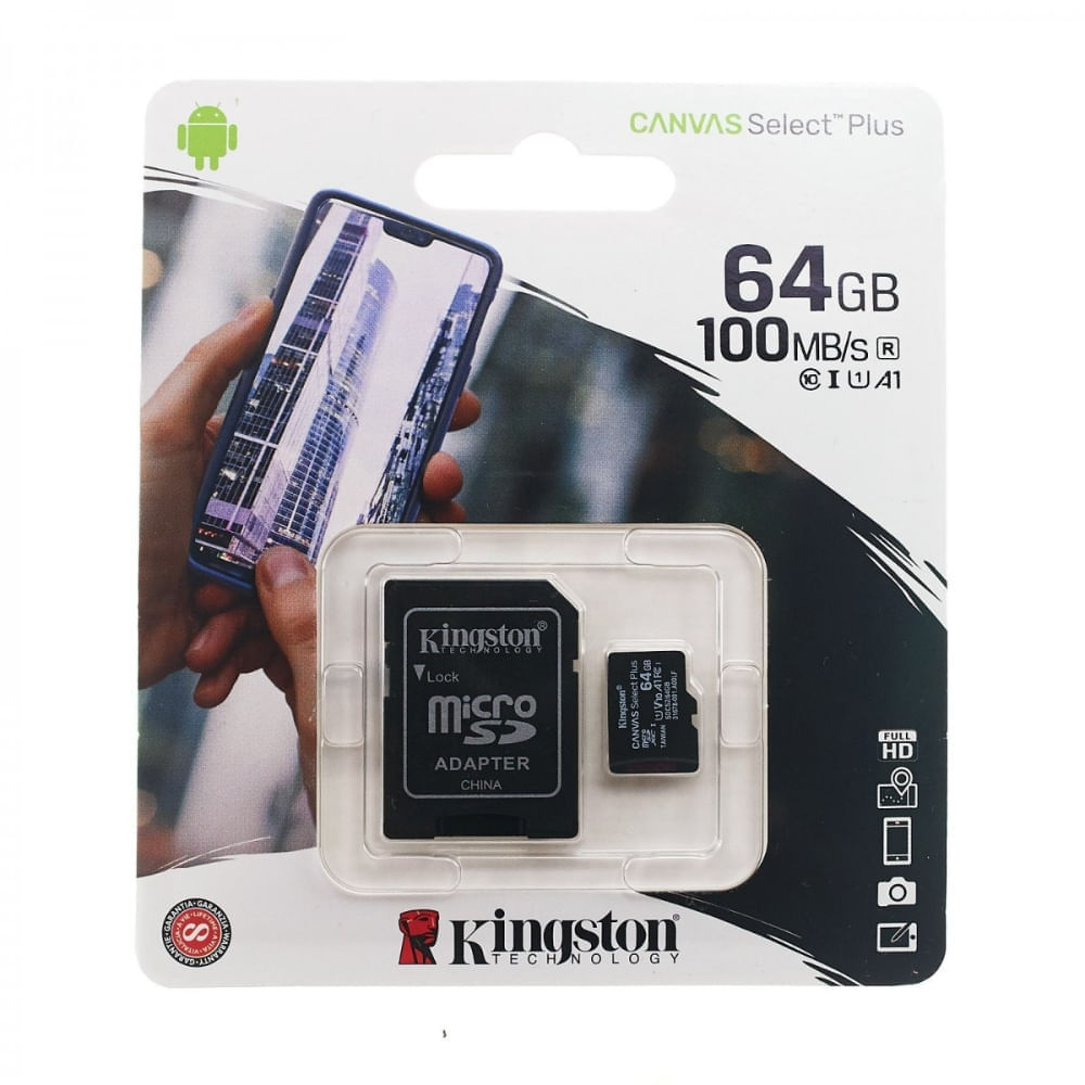 Memoria Micro SD 64GB Kingston