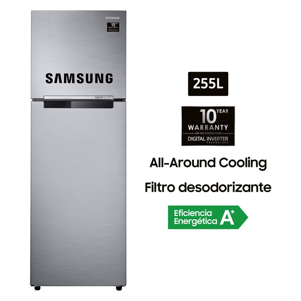 Refrigeradora RT25FARADS8 255L Inox
