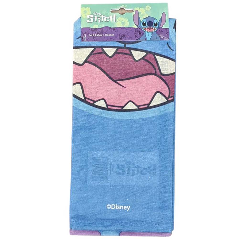 Set de Paños de Cocina DISNEY Stitch 2pzas