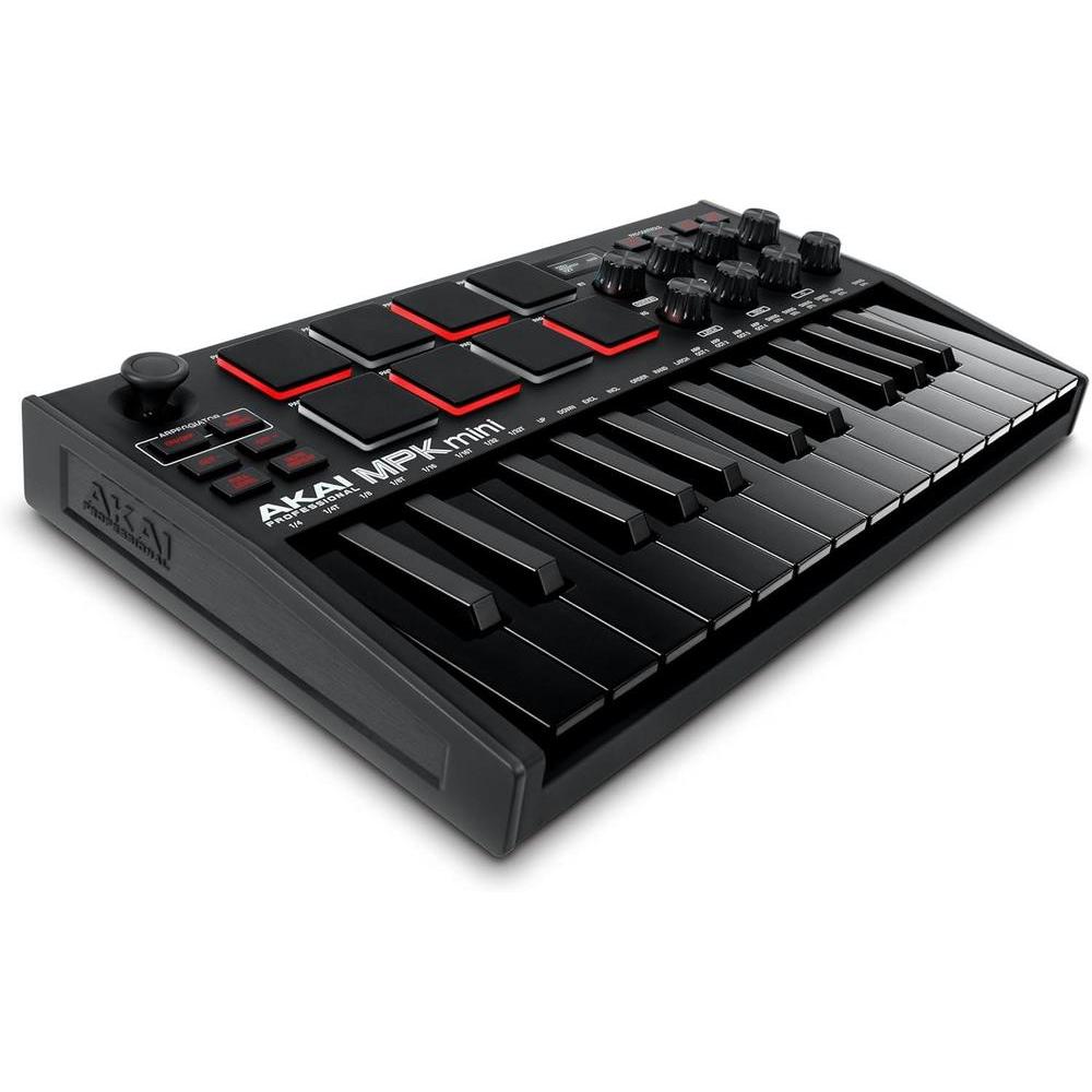 Controlador MIDI Akai MPK Mini MK3 Negro 25 Teclas