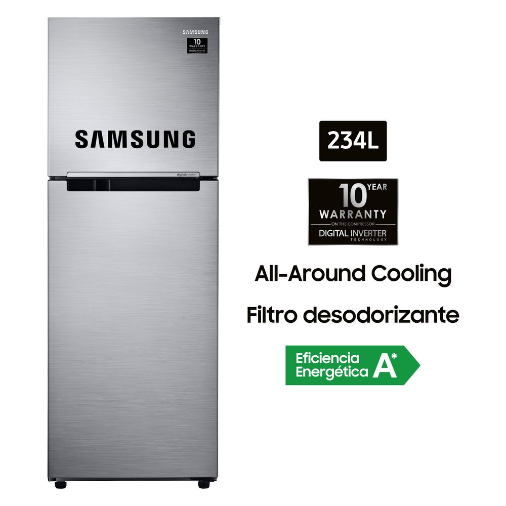 Refrigeradora RT22FARADS8 234L Inox