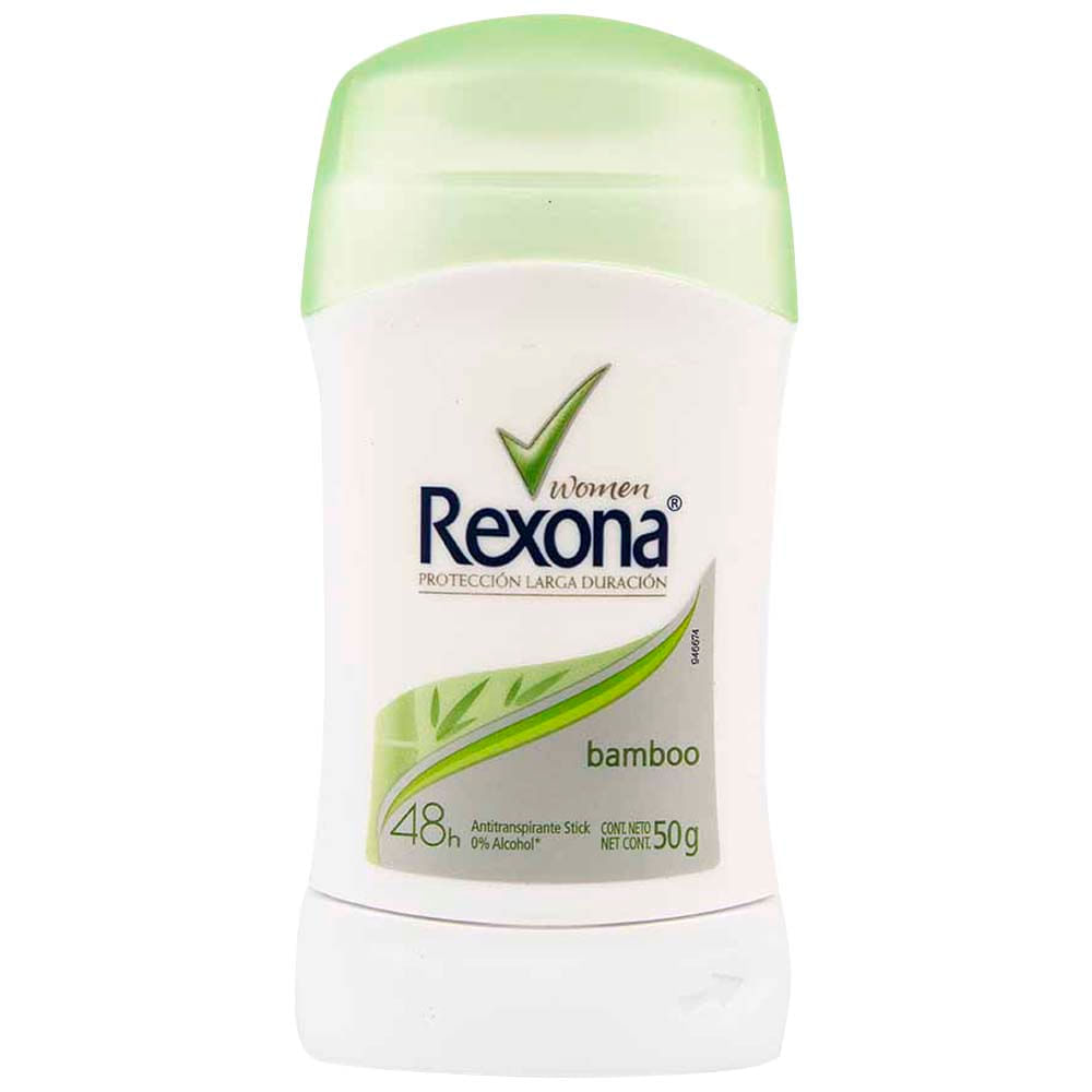 Desodorante para Mujer en Barra REXONA Bamboo & Aloe Vera 50gr